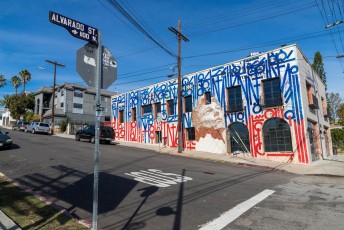 RETNA & Vhils - Alvarado street / Elsinore street