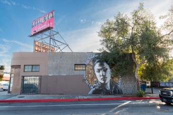 RETNA & El Mac - North Wilton Place / Hollywood Boulevard - Hollywood / Los Feliz District - Los Angeles