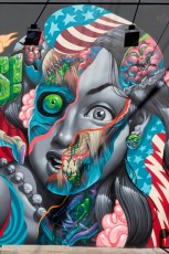 Tristan Eaton & Saturno - Blackwelder street / La Cienega Boulevard - La Brea Park / Culver City District - Los Angeles