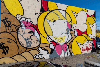 Jerkface - North Admore Avenue / Santa Monica Boulevard - Hollywood / Los Feliz District - Los Angeles