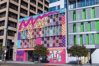 D*Face - Wilshire Boulevard / South Westmoreland Avenue - Downtown - Los Angeles