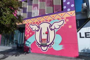 D*Face - Wilshire Boulevard / South Westmoreland Avenue - Downtown - Los Angeles