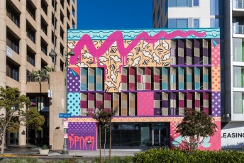 D*Face - Wilshire Boulevard / South Westmoreland Avenue - Downtown - Los Angeles