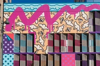 D*Face - Wilshire Boulevard / South Westmoreland Avenue - Downtown - Los Angeles