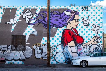 D*Face - South Anderson street / East 6th Street - Downtown - Los Angeles