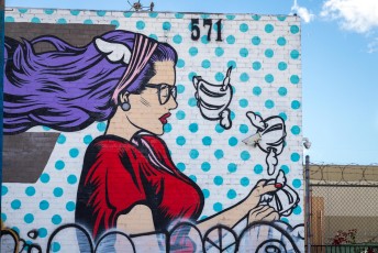 D*Face - South Anderson street / East 6th Street - Downtown - Los Angeles