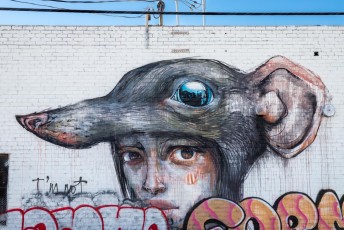 Herakut - South Anderson street / East 6th Street - Downtown - Los Angeles