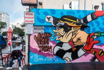 Matt Gondek & Frankzilla - South Main street - Downtown - Los Angeles