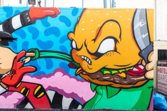 Matt Gondek & Frankzilla - South Main street - Downtown - Los Angeles