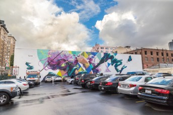 Hueman - South Main street / Werdin Place - Downtown - Los Angeles