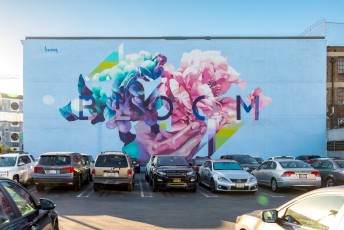 Hueman - East 3rd street / Traction Avenue - Downtown - Los Angeles