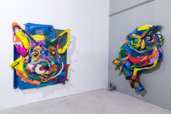 "Accord de Paris" exposition de Bordalo II à la galerie Mathgoth du 26 janvier au 2 mars 2019