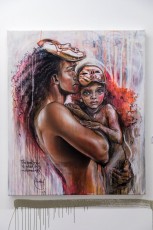 "Emotion Olympics" exposition de Herakut à la galerie Mathgoth du 15 mars au 20 avril 2019