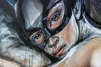 "Emotion Olympics" exposition de Herakut à la galerie Mathgoth du 15 mars au 20 avril 2019