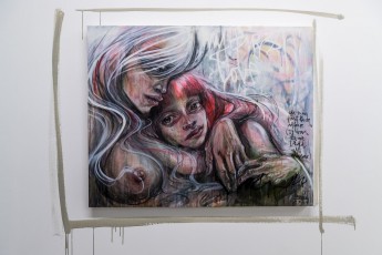 "Emotion Olympics" exposition de Herakut à la galerie Mathgoth du 15 mars au 20 avril 2019