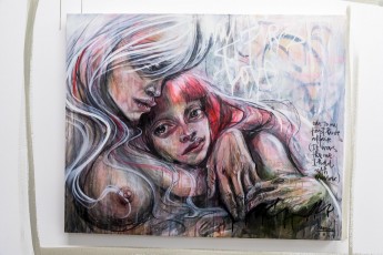 "Emotion Olympics" exposition de Herakut à la galerie Mathgoth du 15 mars au 20 avril 2019