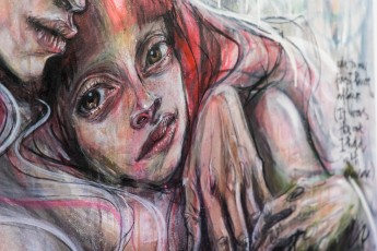 "Emotion Olympics" exposition de Herakut à la galerie Mathgoth du 15 mars au 20 avril 2019