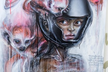 "Emotion Olympics" exposition de Herakut à la galerie Mathgoth du 15 mars au 20 avril 2019