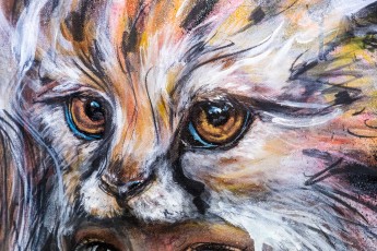 "Emotion Olympics" exposition de Herakut à la galerie Mathgoth du 15 mars au 20 avril 2019