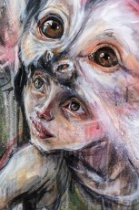 "Emotion Olympics" exposition de Herakut à la galerie Mathgoth du 15 mars au 20 avril 2019