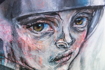 "Emotion Olympics" exposition de Herakut à la galerie Mathgoth du 15 mars au 20 avril 2019