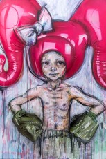 "Emotion Olympics" exposition de Herakut à la galerie Mathgoth du 15 mars au 20 avril 2019