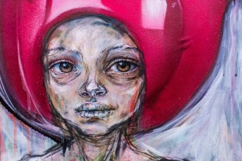 "Emotion Olympics" exposition de Herakut à la galerie Mathgoth du 15 mars au 20 avril 2019