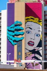 D*Face - Plaza Hotel and Casino - Main Street - Downtown Las Vegas - Avril 2019