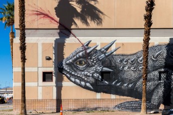 Roa - East Stewart Avenue - Downtown Las Vegas - Avril 2019