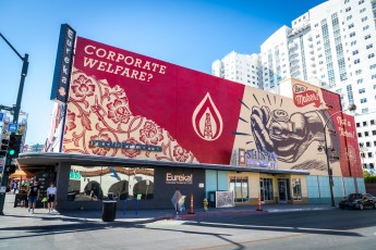 Shepard Fairey - North 6th Street - Downtown Las Vegas - Avril 2019