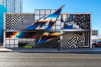 Felipe Pantone - North 7th Street - Downtown Las Vegas - Avril 2019