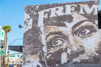 Vhils - North 7th Street - Downtown Las Vegas - Avril 2019