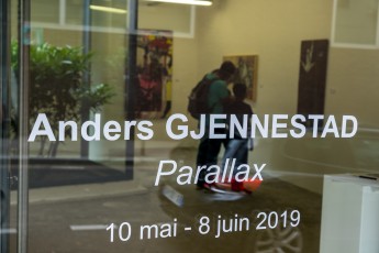 "Parallax" exposition de Anders Gjennestad à la galerie Mathgoth du 10 mai au 8 juin 2019
