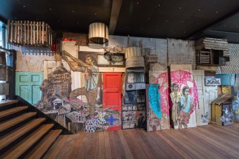 "Time capsule" exposition de Swoon à Fluctuart du 4 juillet au 22 septembre 2019