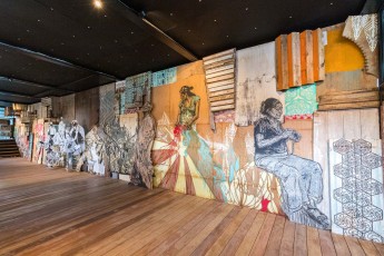 "Time capsule" exposition de Swoon à Fluctuart du 4 juillet au 22 septembre 2019