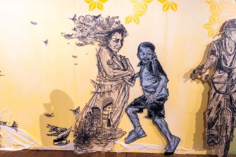 "Time capsule" exposition de Swoon à Fluctuart du 4 juillet au 22 septembre 2019