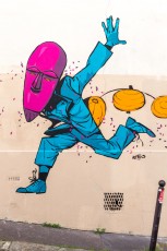 Rétro graffitism - Les Lézarts de la Bièvre - Passage Barrault 13è - Juin 2019