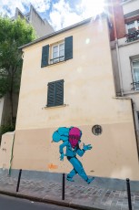 Rétro graffitism - Les Lézarts de la Bièvre - Rue des Tanneries 13è - Juin 2019