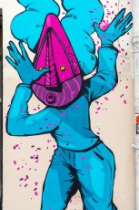 Rétro graffitism - Les Lézarts de la Bièvre - Rue de la Glacière 13è - Juin 2019