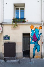 Rétro graffitism - Les Lézarts de la Bièvre - Rue de la Glacière 13è - Juin 2019