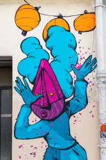 Rétro graffitism - Les Lézarts de la Bièvre - Rue de la Glacière 13è - Juin 2019