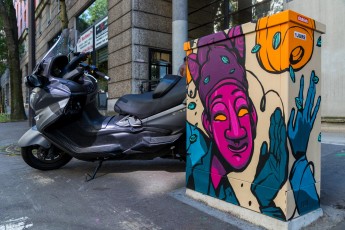 Rétrograffitism - Rue des Frères Flavien 20è - Juin 2019