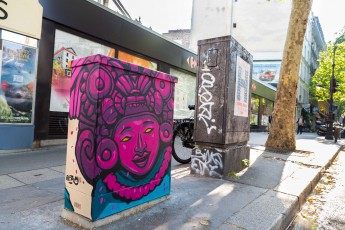 Rétrograffitism - Rue des Pyrénées 20è - Juin 2019