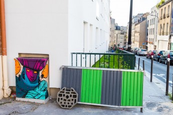 Rétrograffitism - Rue des Rigoles 20è - Juin 2019