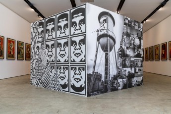 "Facing the giant" exposition de Shepard Fairey à la galerie Itinerrance du 22 juin 2019 au 20 juillet 2019