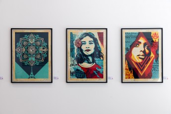 "Facing the giant" exposition de Shepard Fairey à la galerie Itinerrance du 22 juin 2019 au 20 juillet 2019