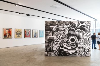 "Facing the giant" exposition de Shepard Fairey à la galerie Itinerrance du 22 juin 2019 au 20 juillet 2019