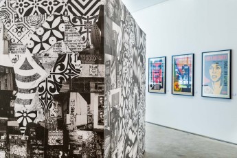 "Facing the giant" exposition de Shepard Fairey à la galerie Itinerrance du 22 juin 2019 au 20 juillet 2019