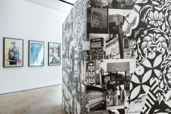 "Facing the giant" exposition de Shepard Fairey à la galerie Itinerrance du 22 juin 2019 au 20 juillet 2019