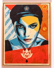 "Facing the giant" exposition de Shepard Fairey à la galerie Itinerrance du 22 juin 2019 au 20 juillet 2019